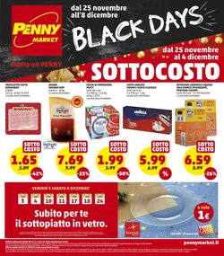 Volantino Penny Market - Black Friday 2021 dal 25/11/2021