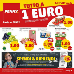 Volantino Penny Market dal 17/08/2023