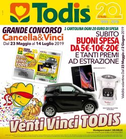 Volantino Todis dal 23/05/2019