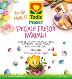 Volantino Todis - Pasqua 2021! dal 26/03/2021