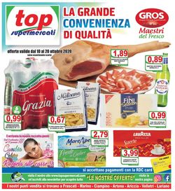 Volantino Top Supermercati dal 10/10/2020