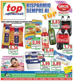 Volantino Top Supermercati dal 29/10/2020
