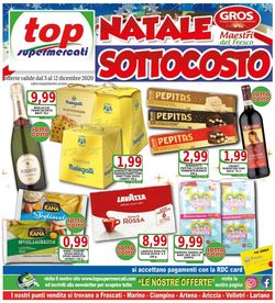 Volantino Top Supermercati - Natale 2020 dal 03/12/2020