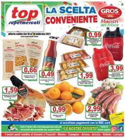 Volantino Top Supermercati dal 10/02/2021