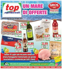 Volantino Top Supermercati dal 09/07/2021