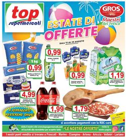 Volantino Top Supermercati dal 11/08/2021