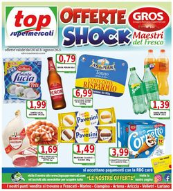 Volantino Top Supermercati dal 20/08/2021