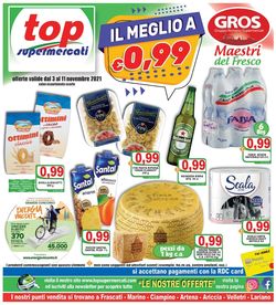 Volantino Top Supermercati dal 03/11/2021
