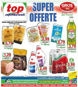 Volantino Top Supermercati dal 07/01/2022