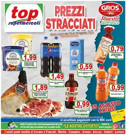 Volantino Top Supermercati dal 10/08/2022