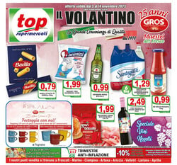 Volantino Top Supermercati dal 03/11/2023