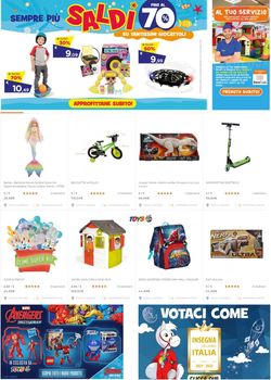 Volantino Toys Center dal 23/08/2021