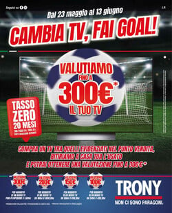 Volantino Trony - Roma dal 23/05/2024