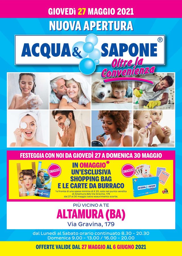 Acqua & Sapone Volantino dal 27/05/2021