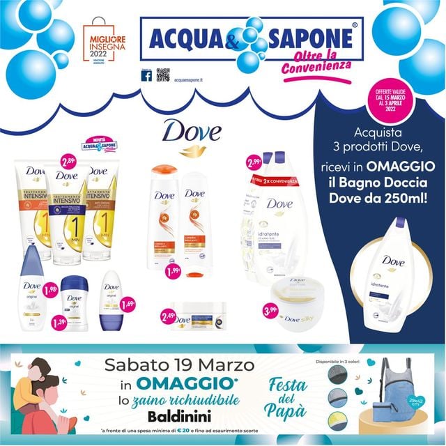 Acqua & Sapone Volantino dal 15/03/2022