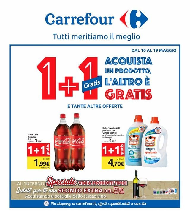 Carrefour Volantino dal 10/05/2019