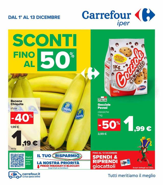 Carrefour Volantino dal 01/12/2020
