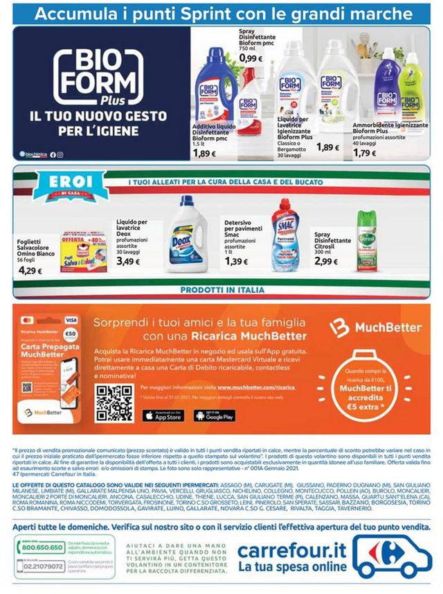 Carrefour Volantino dal 07/01/2021