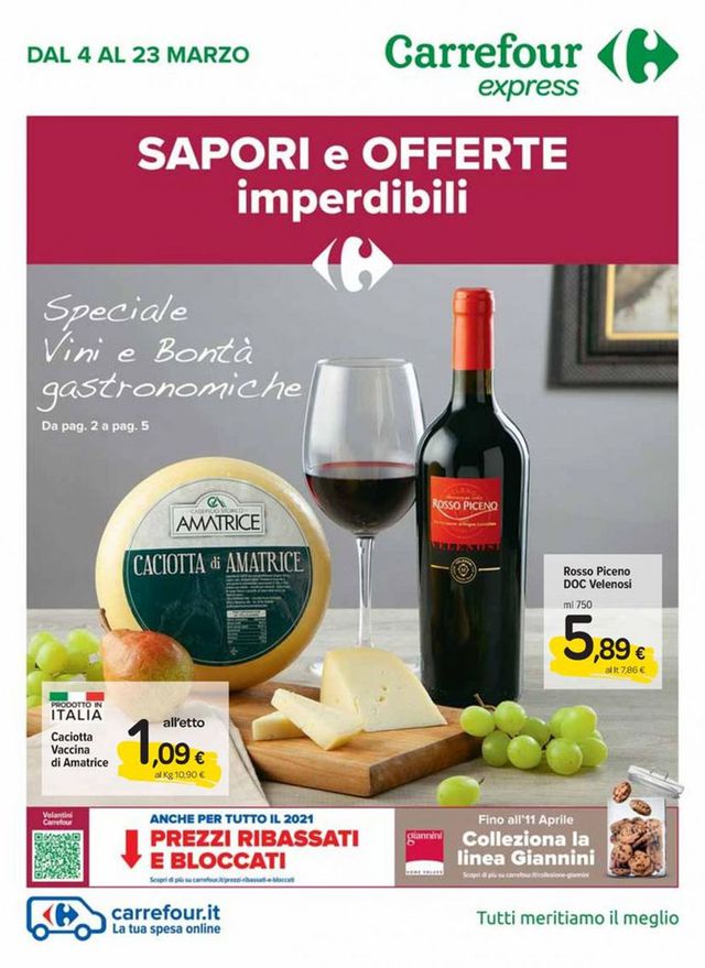 Carrefour Volantino dal 04/03/2021