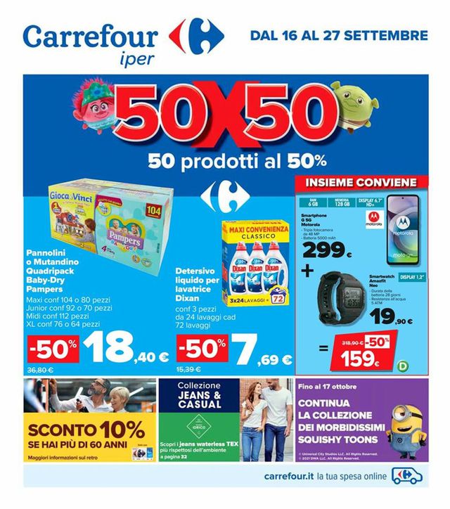 Carrefour Volantino dal 16/09/2021