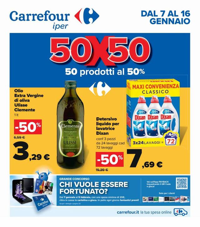 Carrefour Volantino dal 07/01/2022