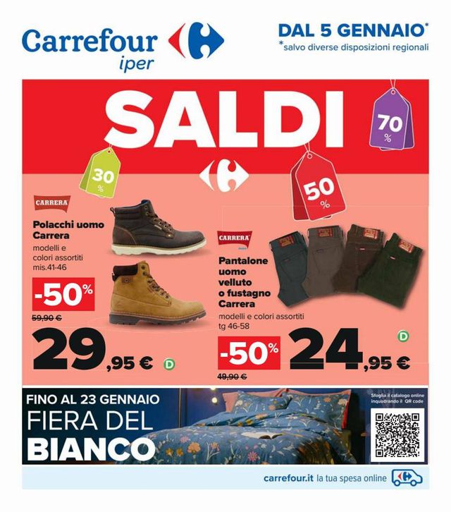 Carrefour Volantino dal 07/01/2022