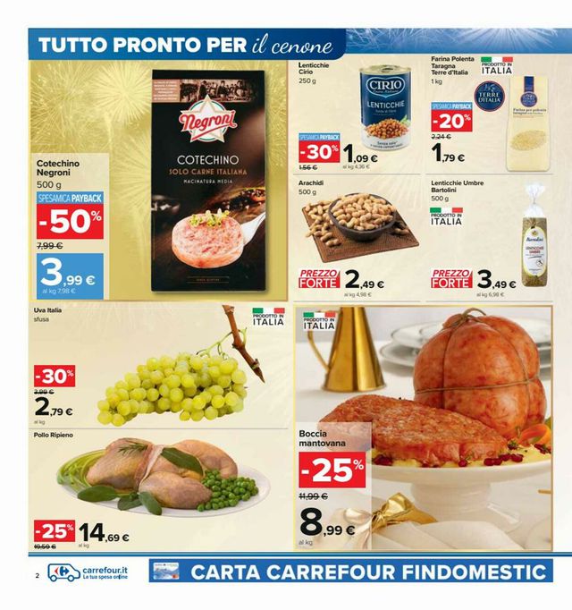 Carrefour Volantino dal 27/12/2022
