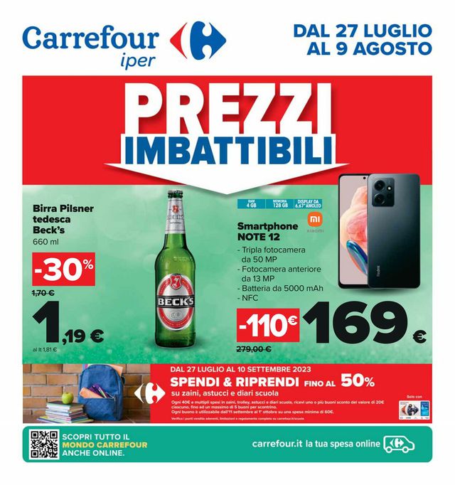 Carrefour Volantino dal 27/07/2023