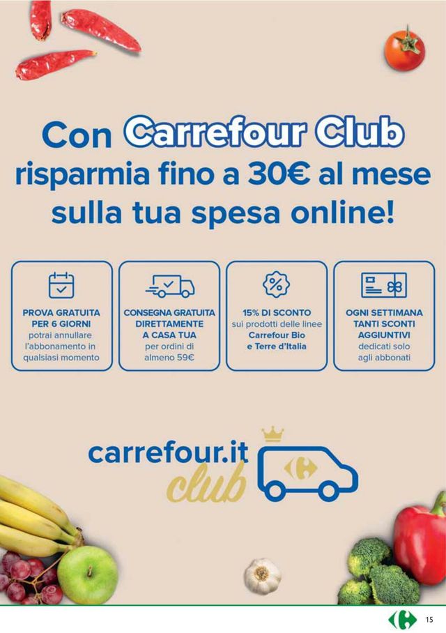 Carrefour Volantino dal 24/08/2023