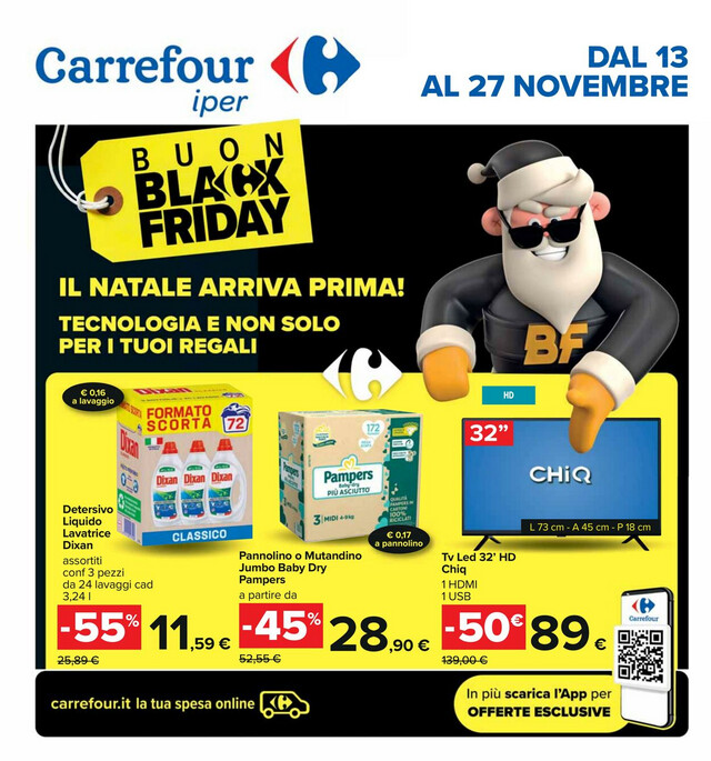 Carrefour Volantino dal 13/11/2023