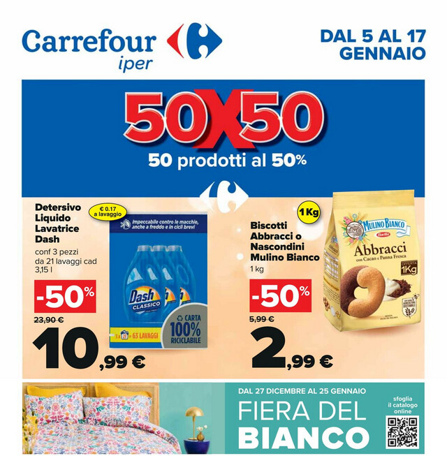 Carrefour Volantino dal 05/01/2024