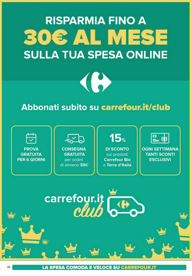 Carrefour Volantino dal 25/01/2024