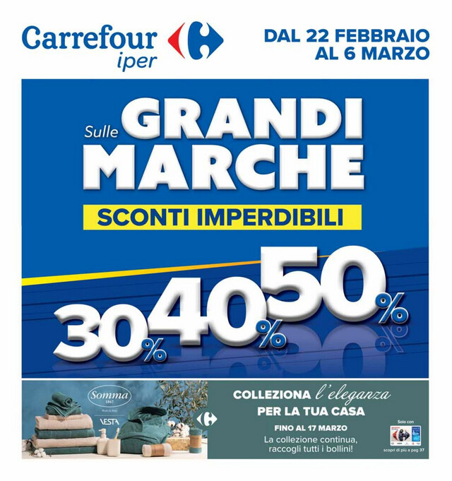 Carrefour Volantino dal 22/02/2024