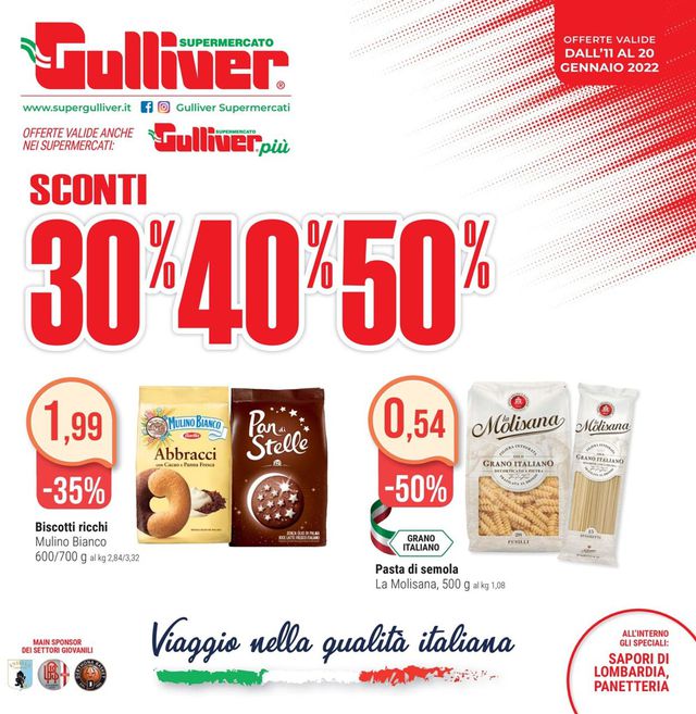 Gulliver Volantino dal 11/01/2022