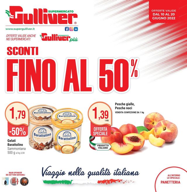 Gulliver Volantino dal 10/06/2022