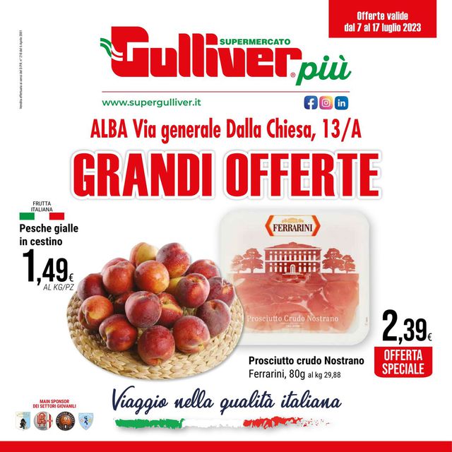 Gulliver Volantino dal 07/07/2023