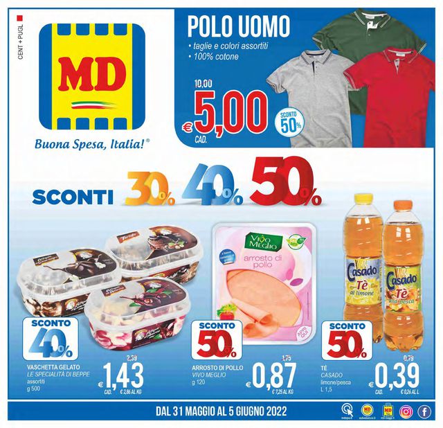 MD Discount Volantino dal 31/05/2022