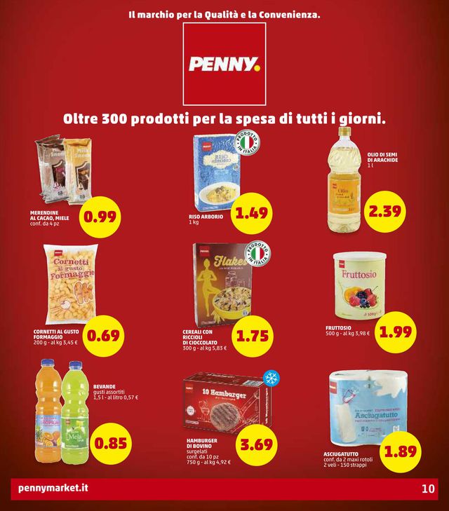 Penny Market Volantino dal 09/01/2020