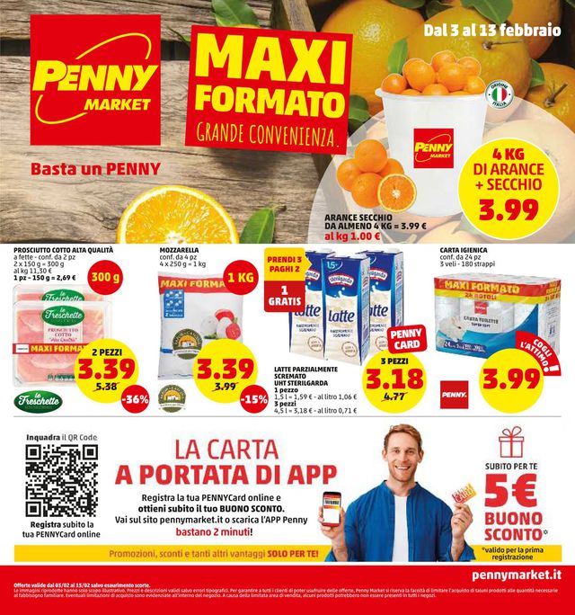 Penny Market Volantino dal 03/02/2022