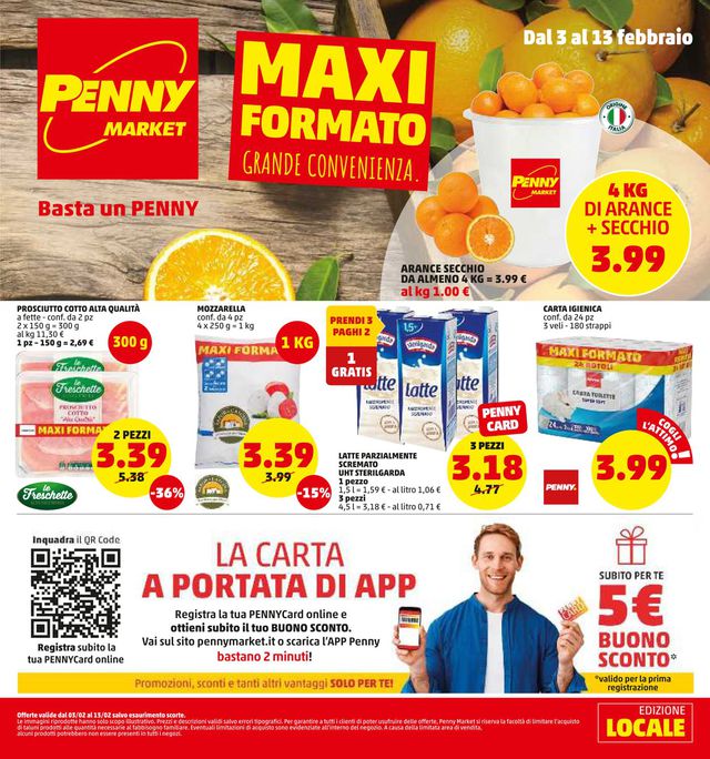Penny Market Volantino dal 03/02/2022