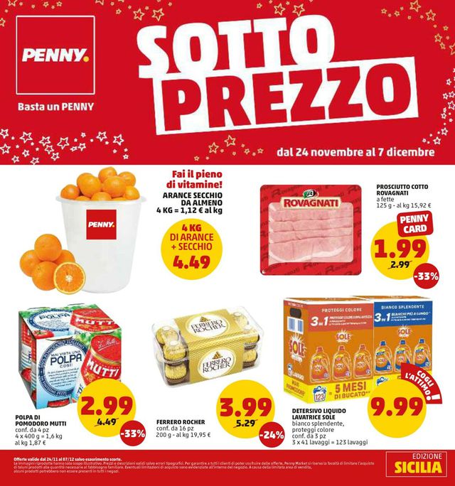Penny Market Volantino dal 24/11/2022