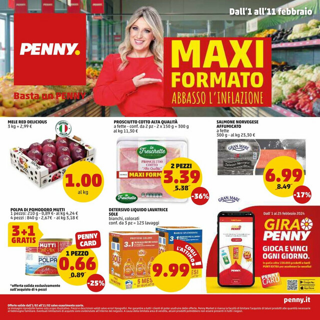 Penny Market Volantino dal 01/02/2024