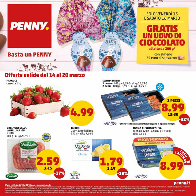 Penny Market Volantino dal 14/03/2024