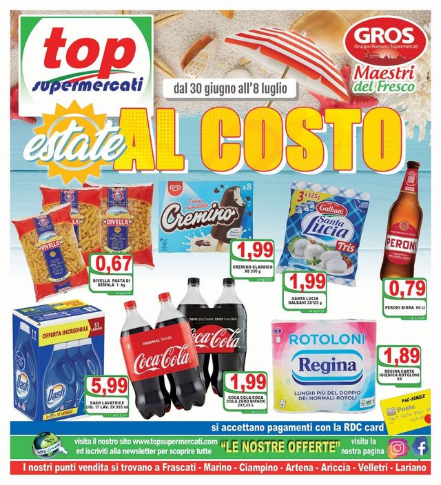 Top Supermercati Volantino dal 30/06/2021