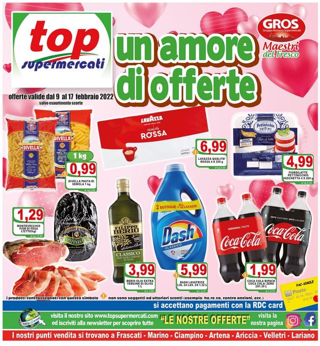 Top Supermercati Volantino dal 09/02/2022