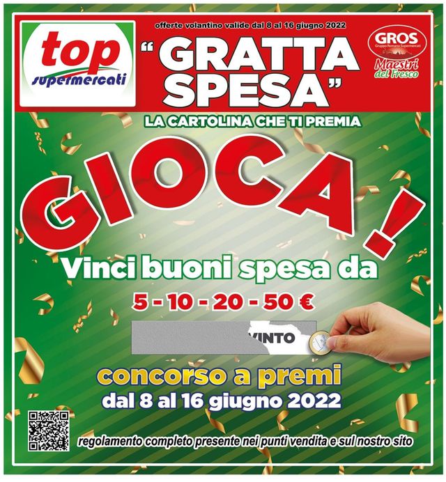 Top Supermercati Volantino dal 08/06/2022