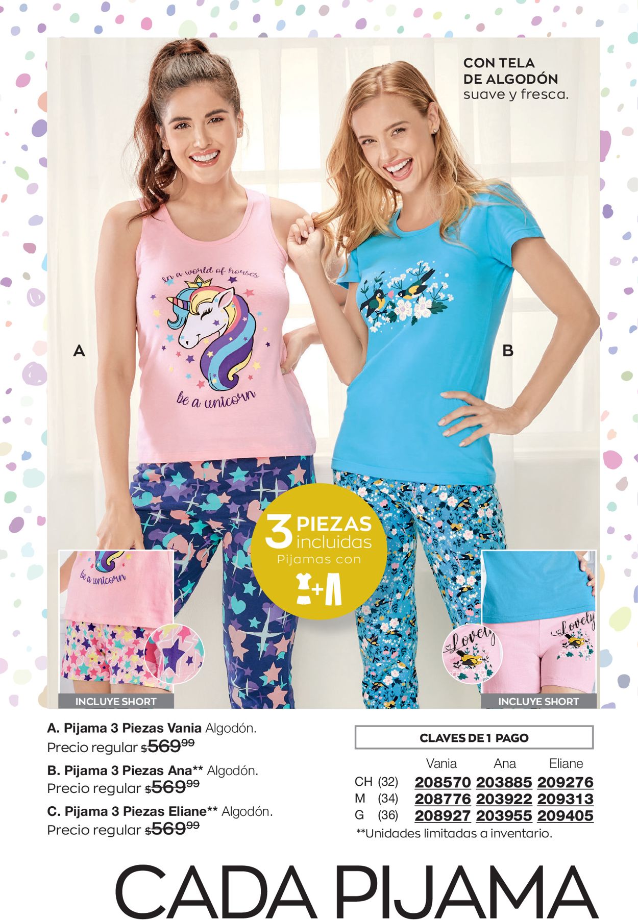 Avon Bunny Amor Pijama tamaño mediano 12-14 Nuevo y Sellado Pijamas