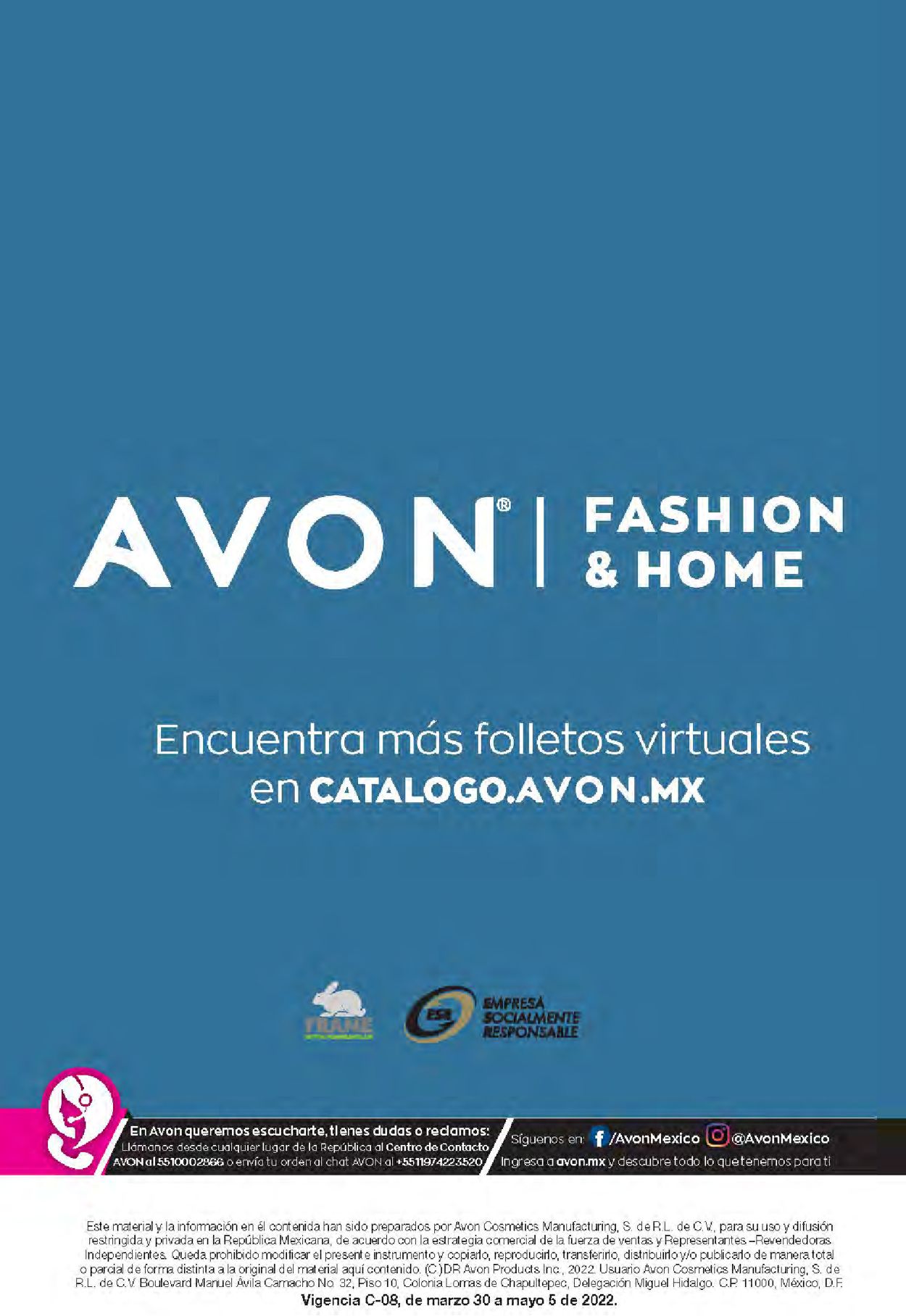 Avon Catálogo desde 30.03.2022