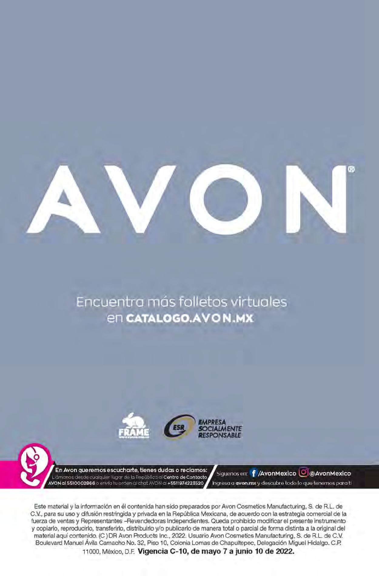 Avon Catálogo desde 07.05.2022