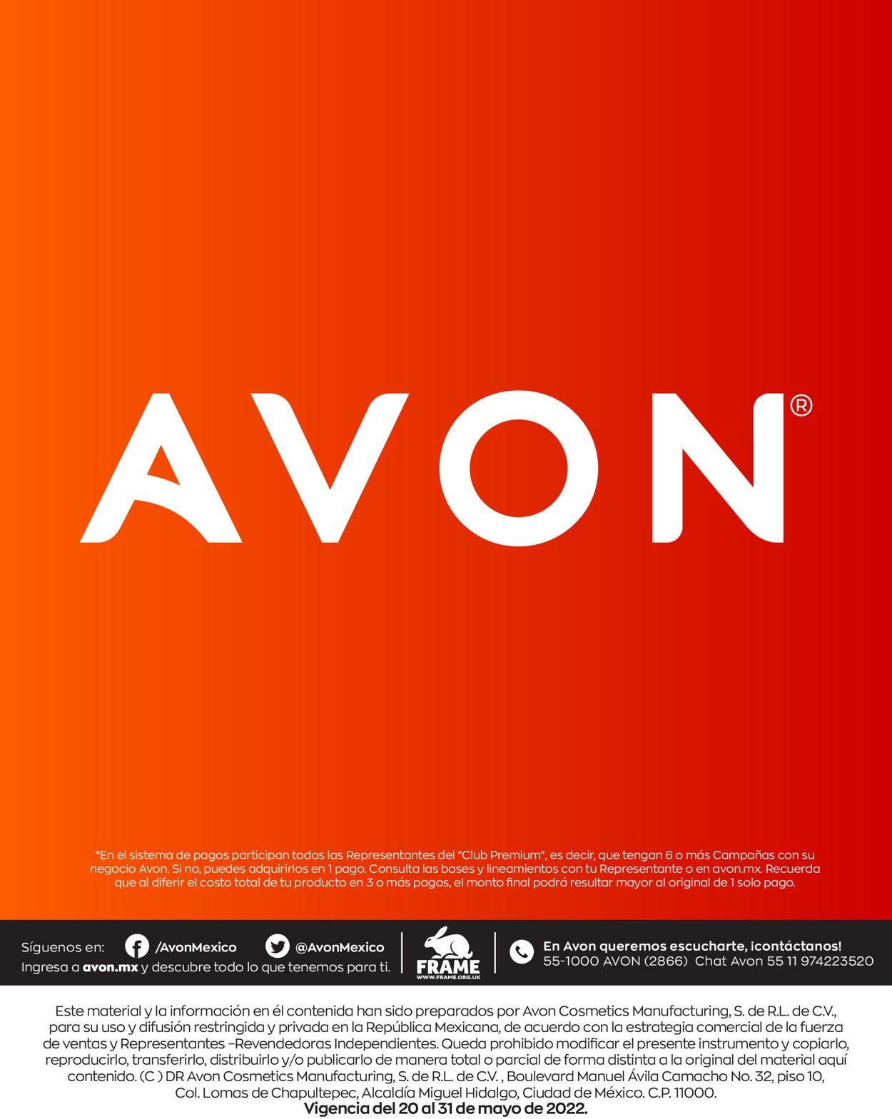 Avon Catálogo desde 20.05.2022